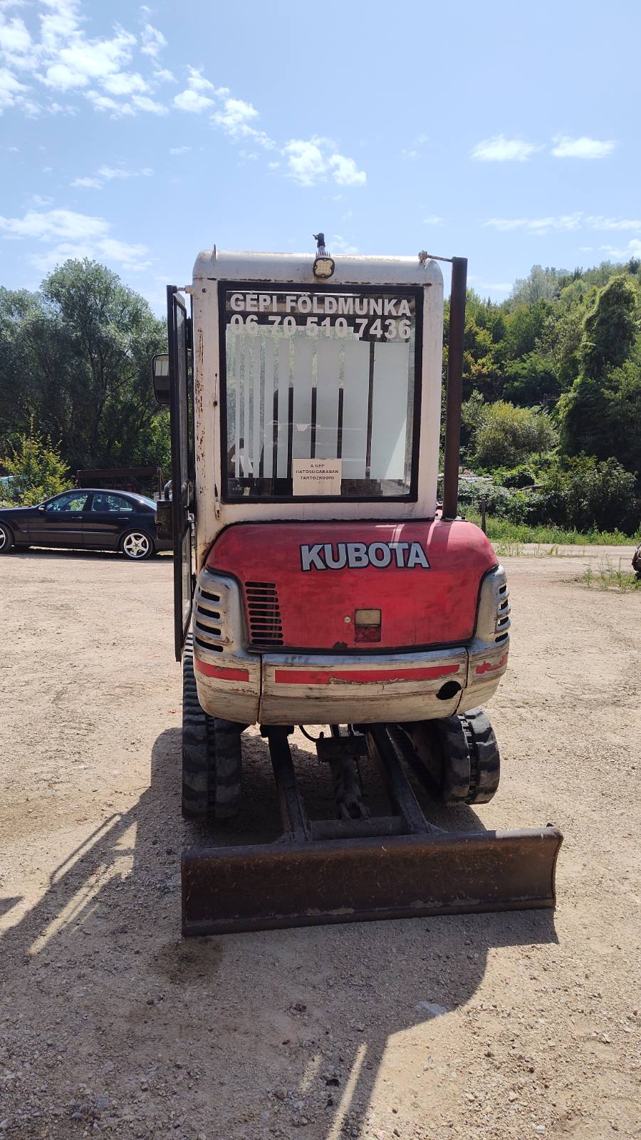 Kubota KX61-2 forgókotró - Kép 5