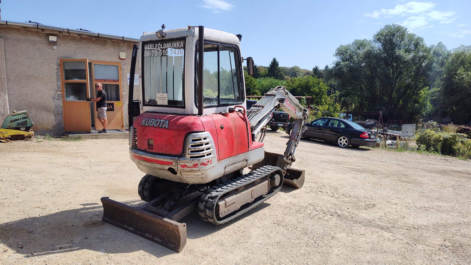 Kubota KX61-2 forgókotró - Kép 4