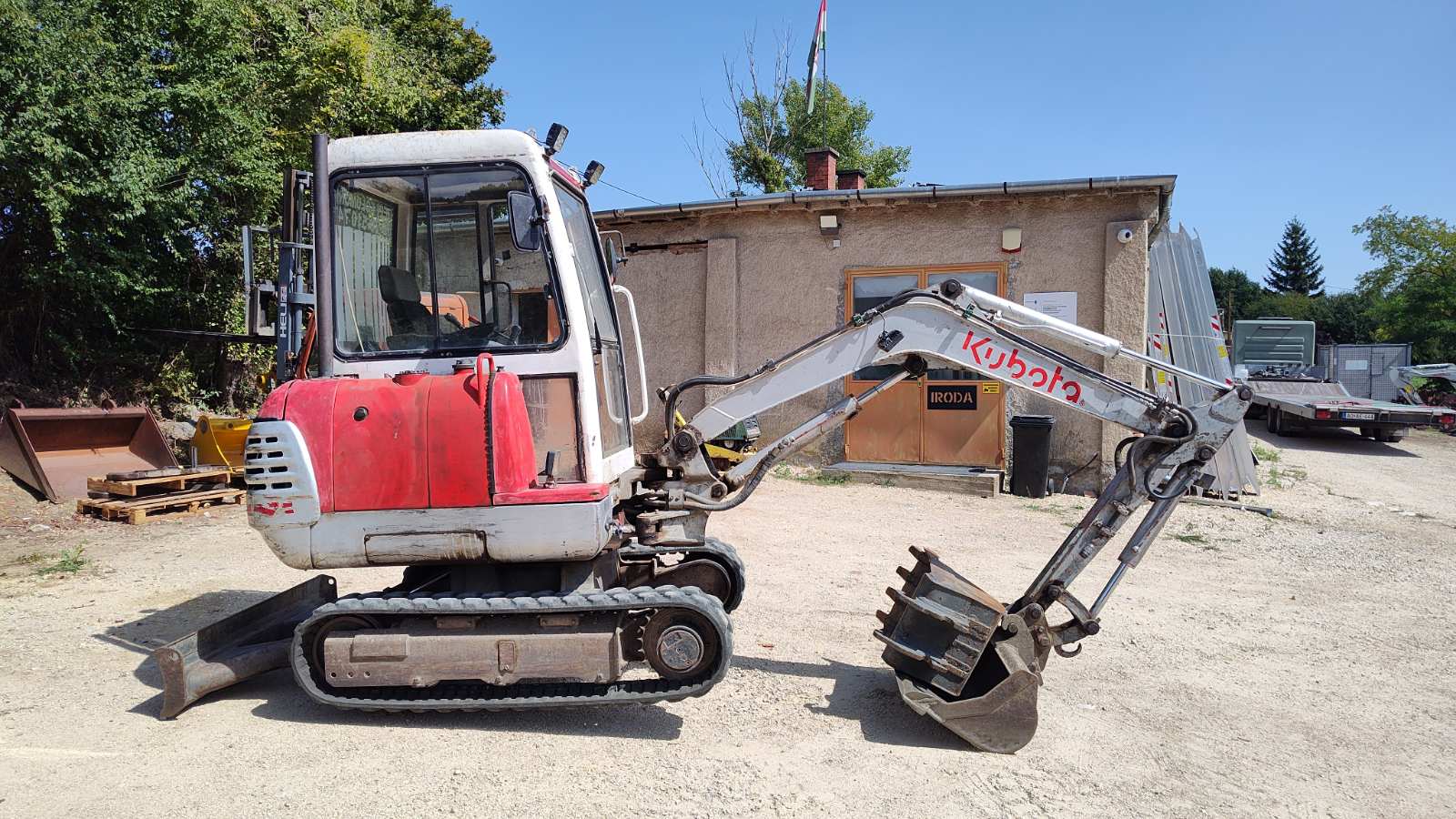 Kubota KX61-2 forgókotró - Kép 6