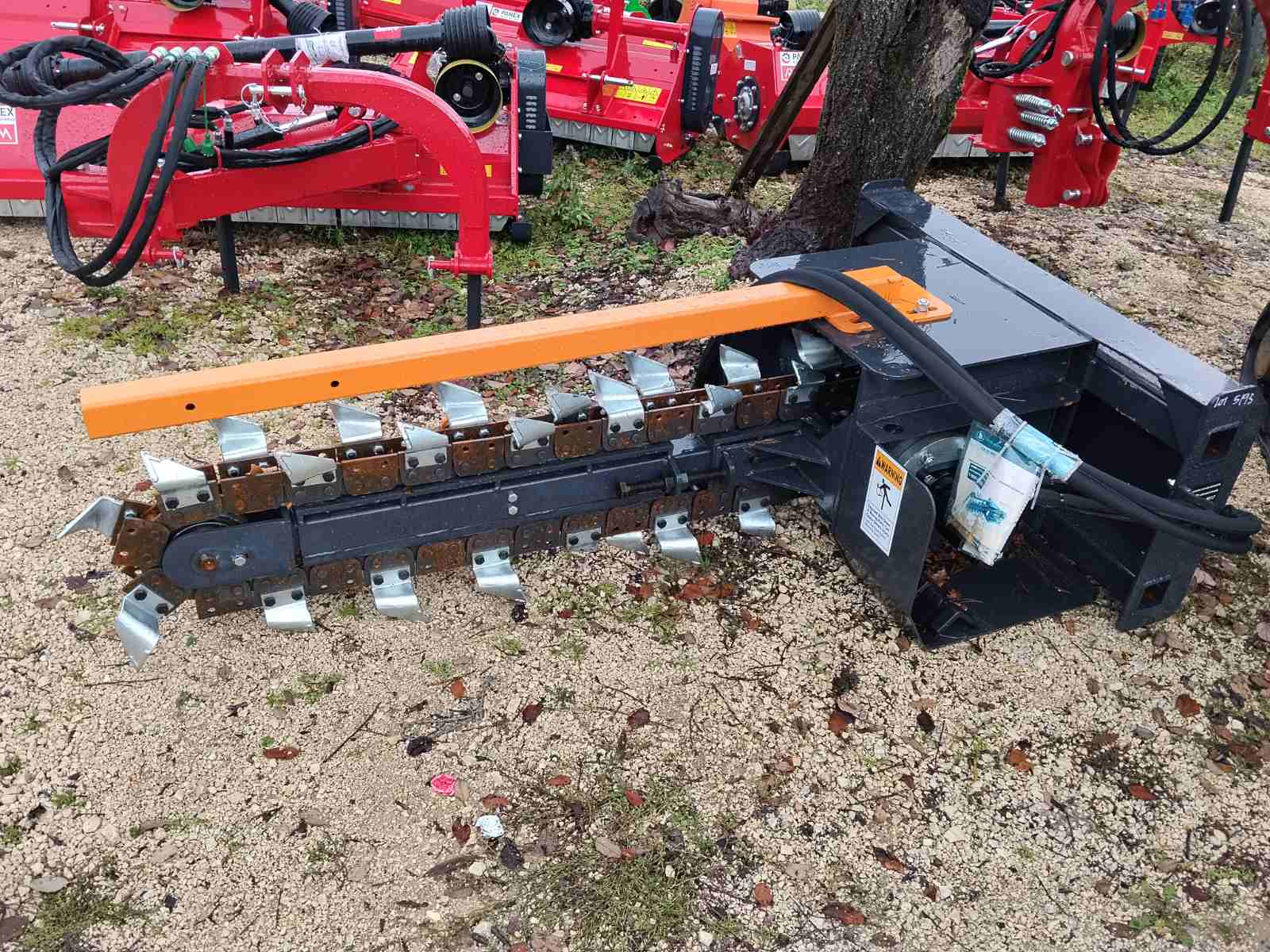 Wolverine TCR-12-48H láncos árokásó