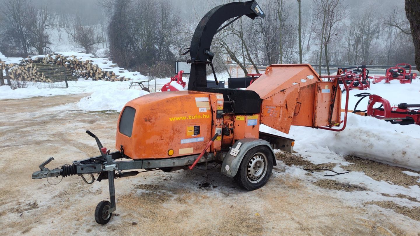 Tünnissen TS 180 M Euroline rendszámos, diesel motoros ágdaráló - Kép 6