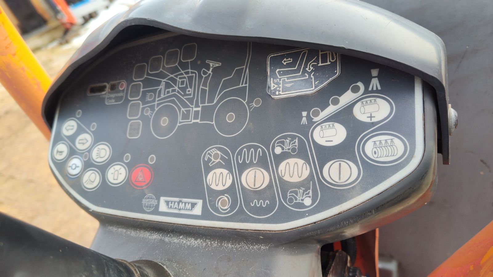 HAMM HD8 dupla vibrós úthenger - Kép 8