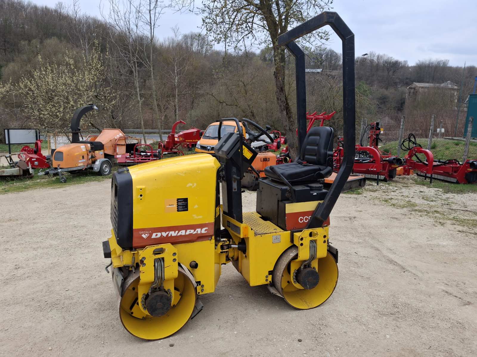 DYNAPAC CC92 vibrációs tandem henger - Kép 3