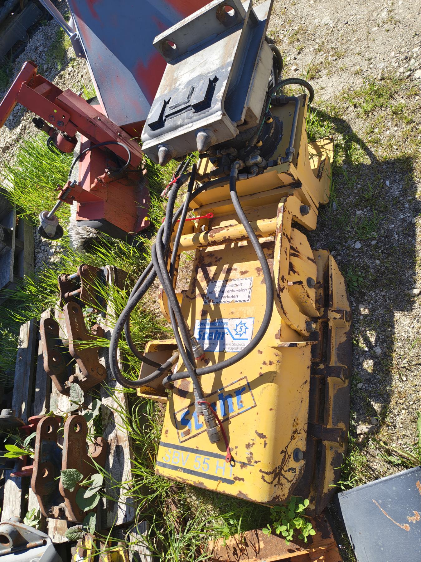 STEHR SBV 55 H1 hidraulikus vibrációs tömörítő